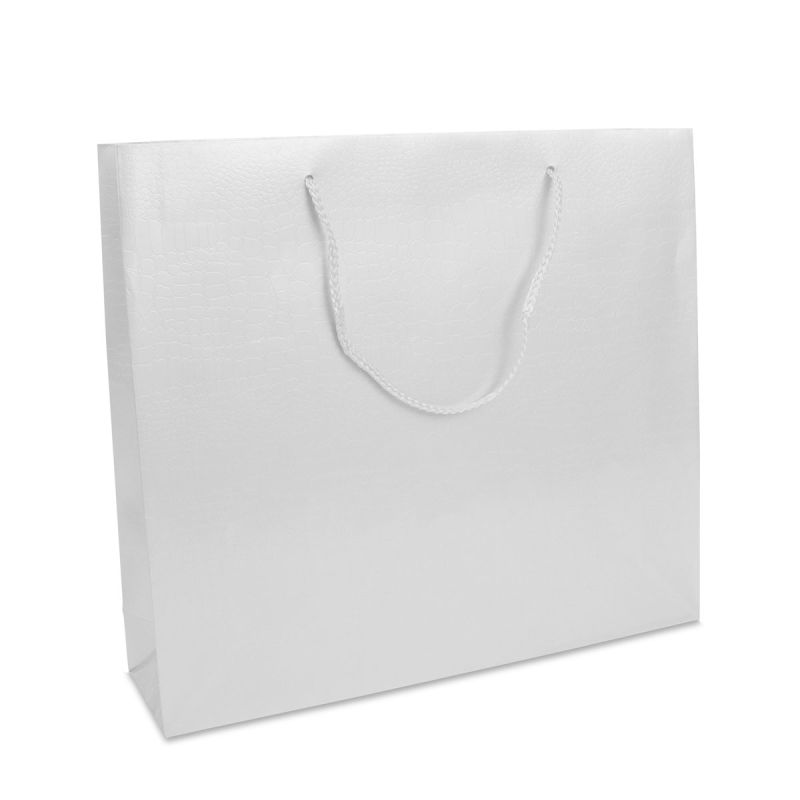 Sacs en papier luxe - Relief croco